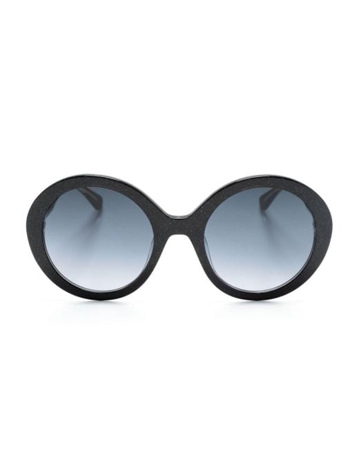 Kate Spade Blue Zya Round-frame Sunglasses