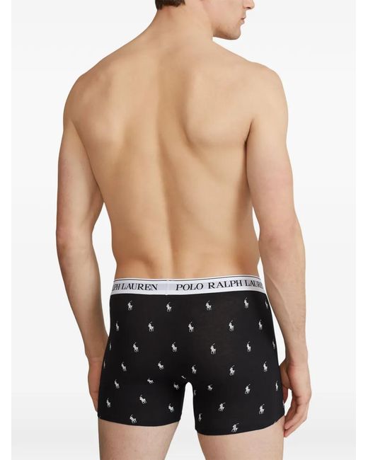 Polo Ralph Lauren White Logo-Print Boxers Set (Set Of Three) for men