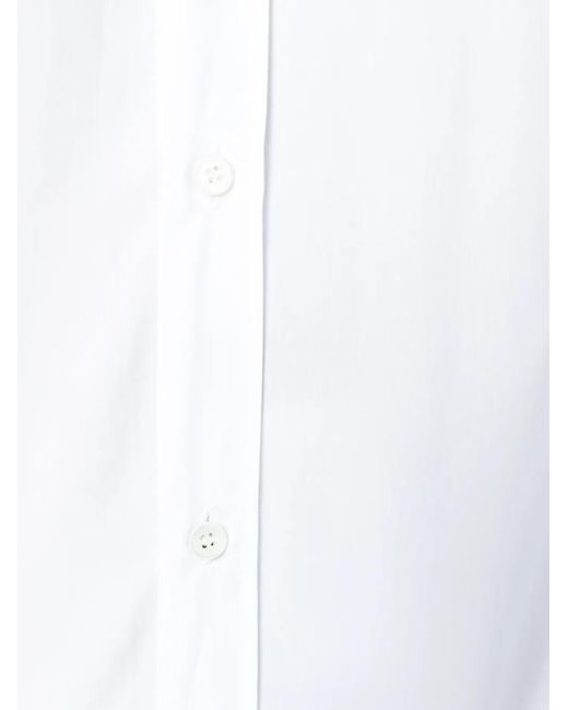 Dolce & Gabbana Hemd Mit Kent-Kragen in White für Herren