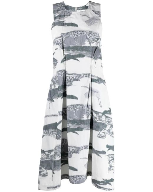 Henrik Vibskov White New Free Midi Dress