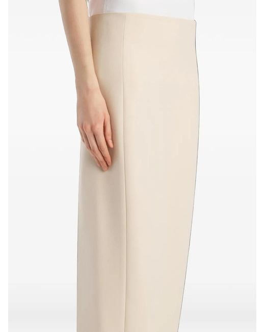 Khaite White Lyle Skirt
