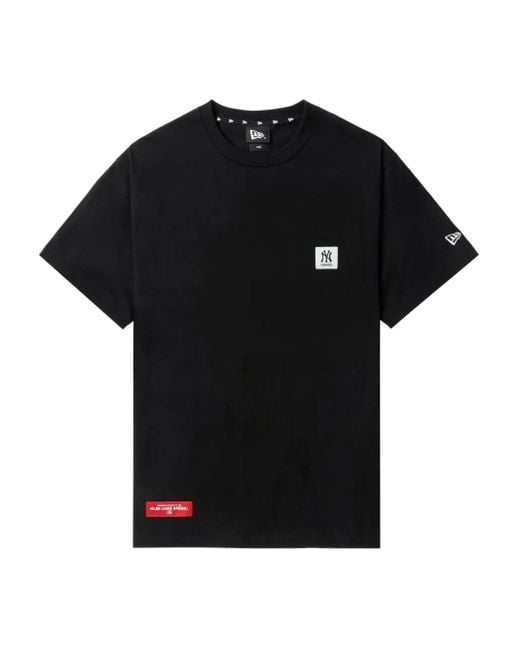 KTZ Black Pocket-Detail Cotton T-Shirt for men