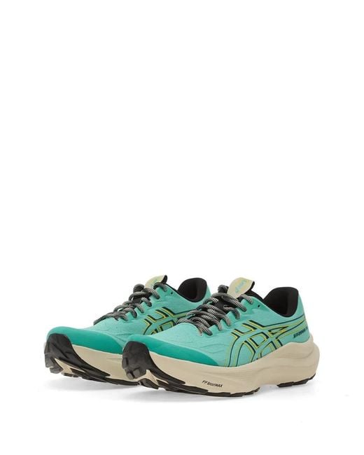 Asics Green Gt-2000 14 Patterned Sneakers for men