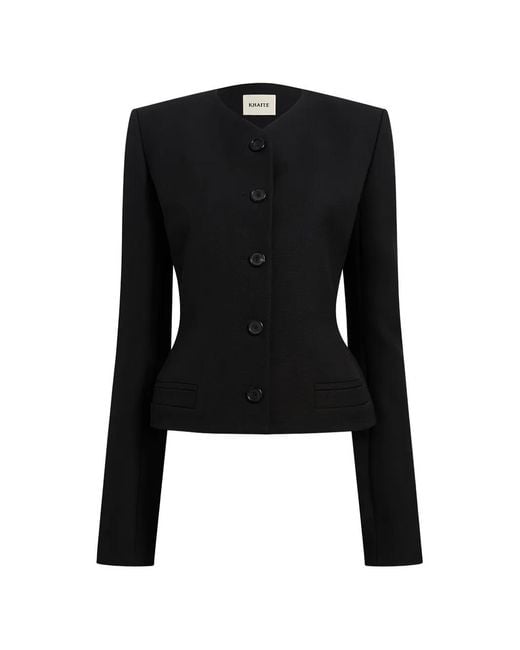Khaite Black Nara Jacket