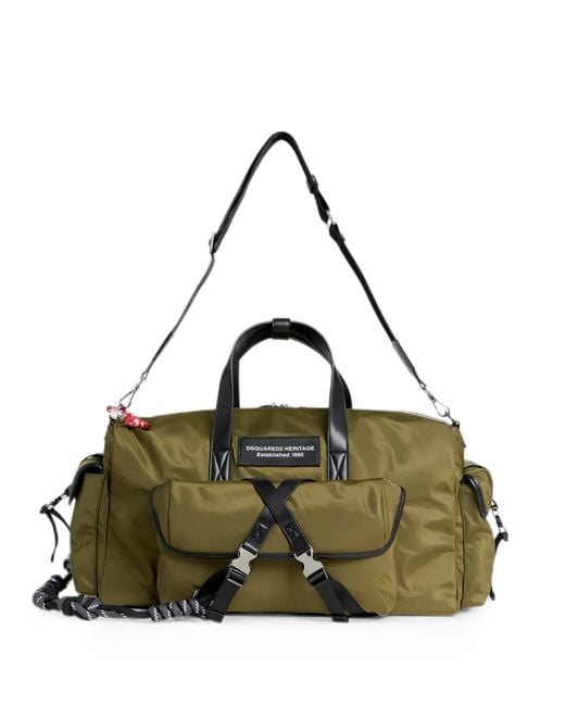 Borsone Heritage di DSquared² in Green da Uomo