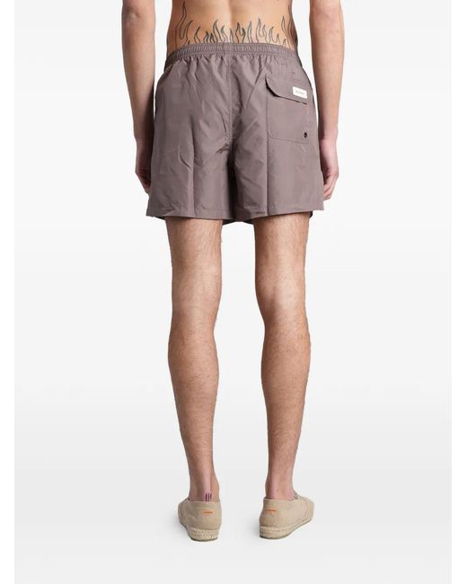 Tagliatore Multicolor Short De Bain À Lien De Resserrage Et Patch Logo for men