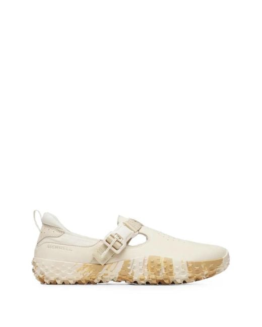 Merrell White Wrapt Buckle Sneakers