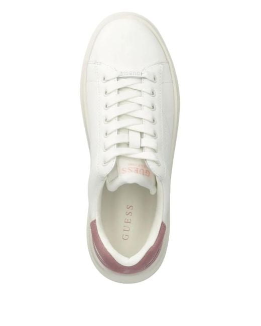 Guess White Elbina Sneakers