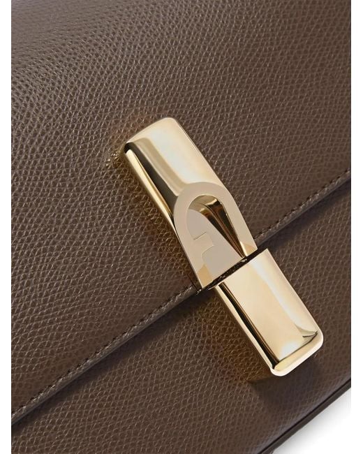 Furla Brown Small Iride Cross Body