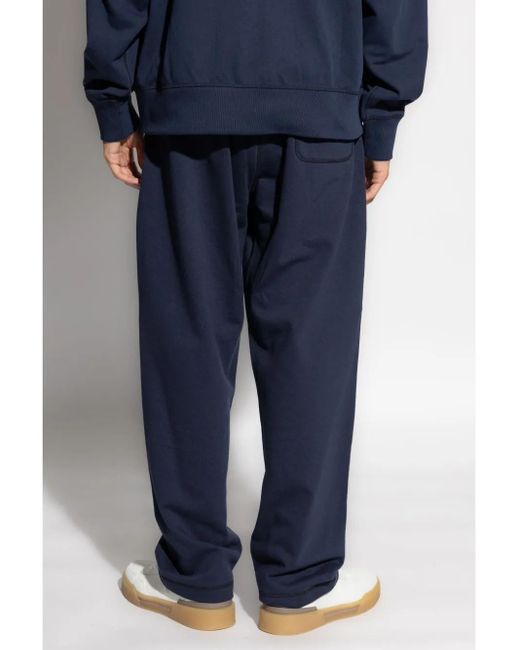 KENZO Blue Kube Trousers for men