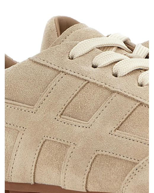 Hogan Brown Baskets H693 En Daim