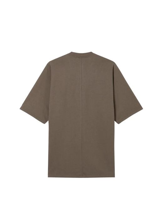 Rick Owens Gray Jumbo Ss T T-Shirt for men
