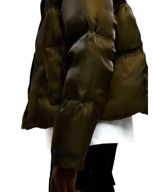 Only the Blind Green Woodland Padded Jacket for men