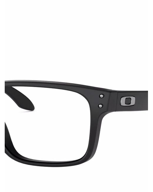 Oakley Black Holbrook Rx Square Glasses for men