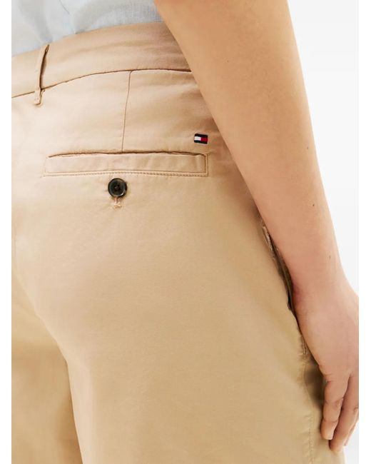 Tommy Hilfiger Natural Buttoned Shorts