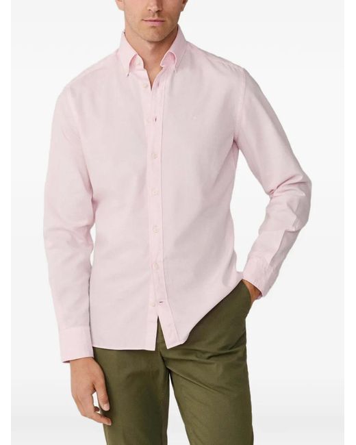 Hackett Pink Button-Down Shirt for men