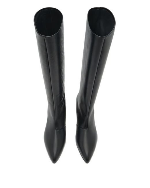 Bally Black 55Mm Alva Leather Boots