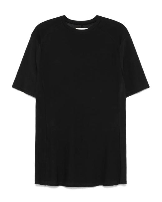 Entire studios Black Lenght T-Shirt for men