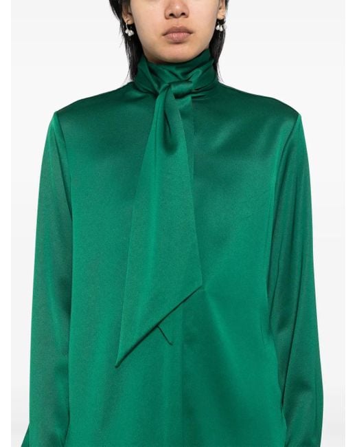 Alex Perry Gestrikte Blouse in het Green