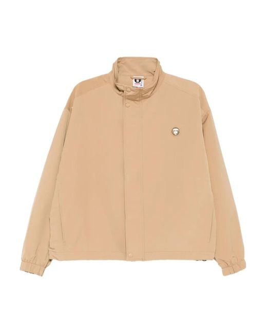 Aape By A Bathing Ape Natural Logo Patch Jacket for men