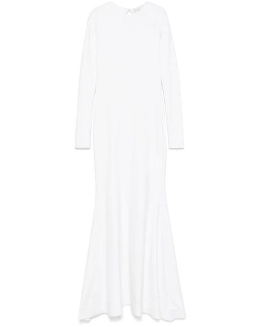 Atu Body Couture White Robe Longue En Jersey