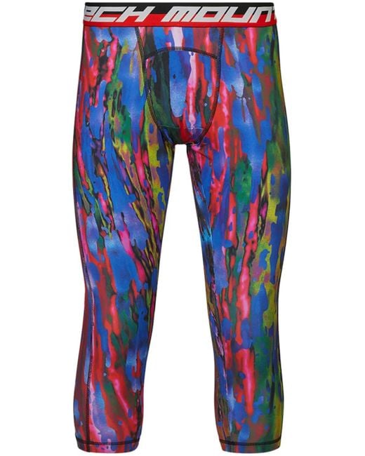 Aztech Mountain Blue Next To Skin Leggings for men