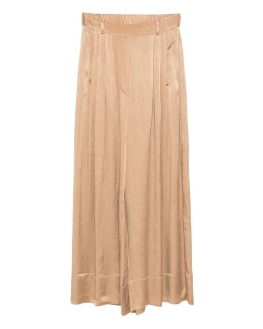 Mes Demoiselles Natural Pleated Trousers