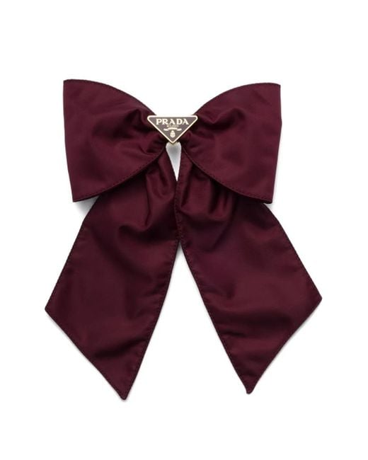 Prada Purple Re-Nylon Hair Clip