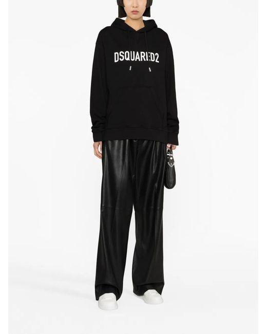 DSquared² Black Hoodies