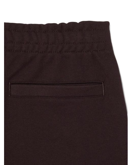 Lacoste Purple Logo Embroidery Shorts for men
