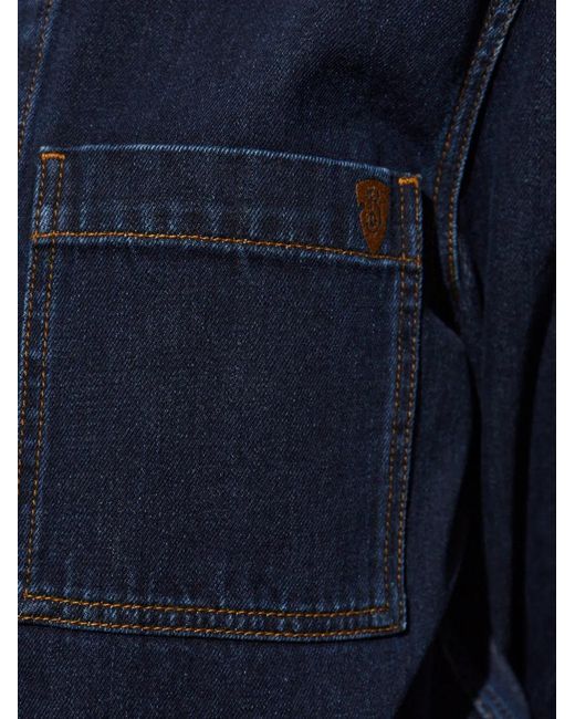 Burberry Blue Denim Shirt