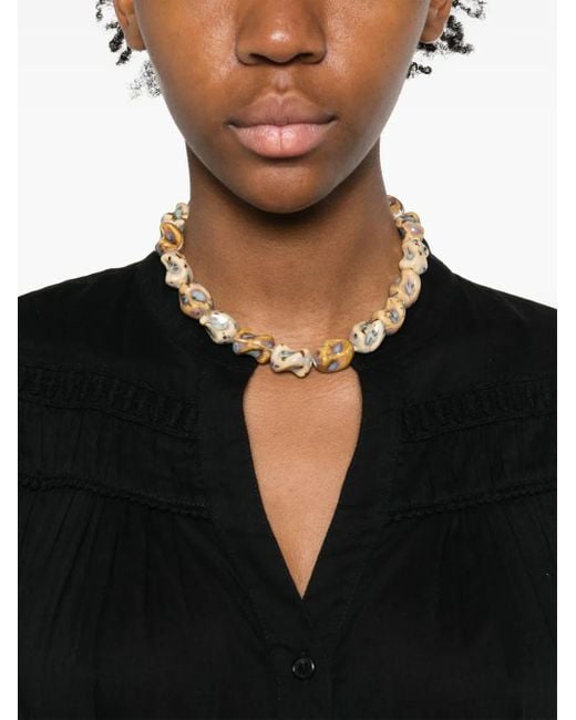 Chemise En Coton Nili Lotan en coloris Black