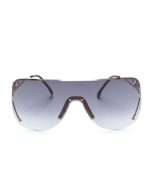 Carrera Blue 3006/s Mask-frame Sunglasses