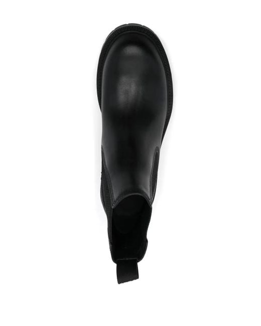 Gucci Black Leather Ankle Boot for men