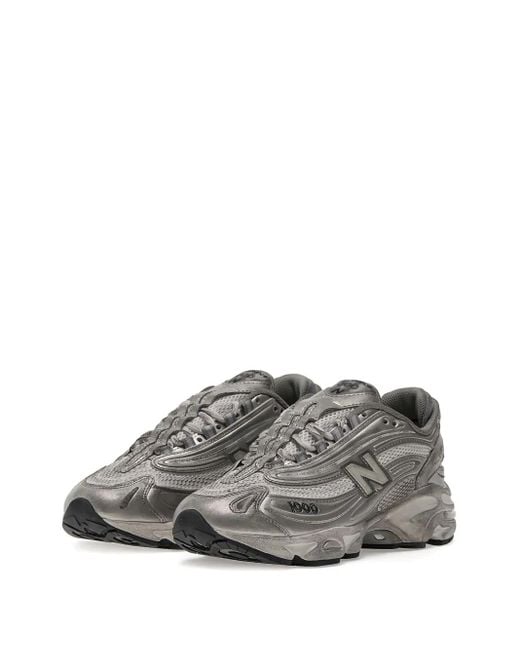New Balance Gray 1000 Lace-Up Sneakers
