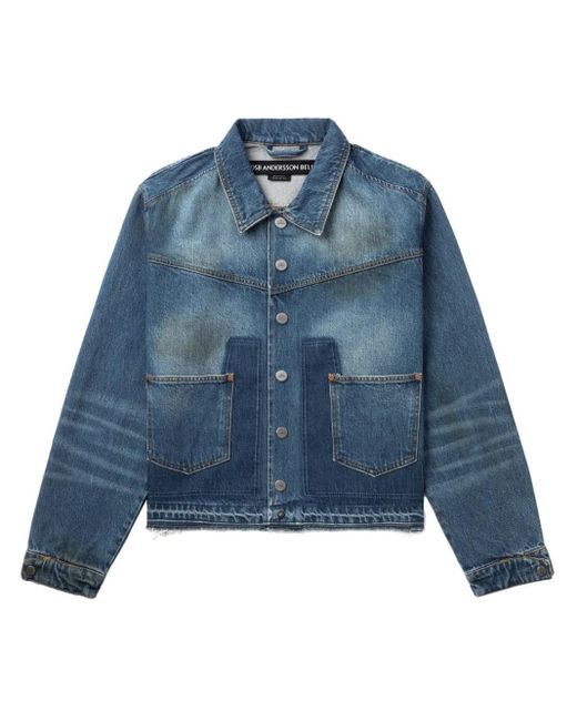 ANDERSSON BELL Hemdjacke Aus Denim in Blue für Herren