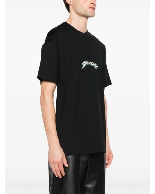 Camiseta Con Dragón Estampado Givenchy de hombre de color Black