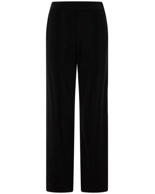 Jil Sander Broek Met Elastische Taille in het Black