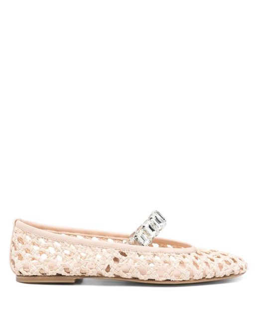 Casadei Pink Versilia Ballet Flats