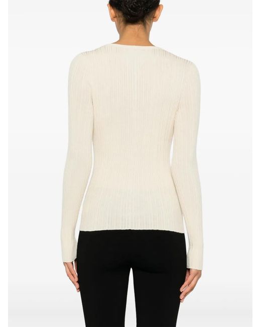 Theory Natural Wool Sweater