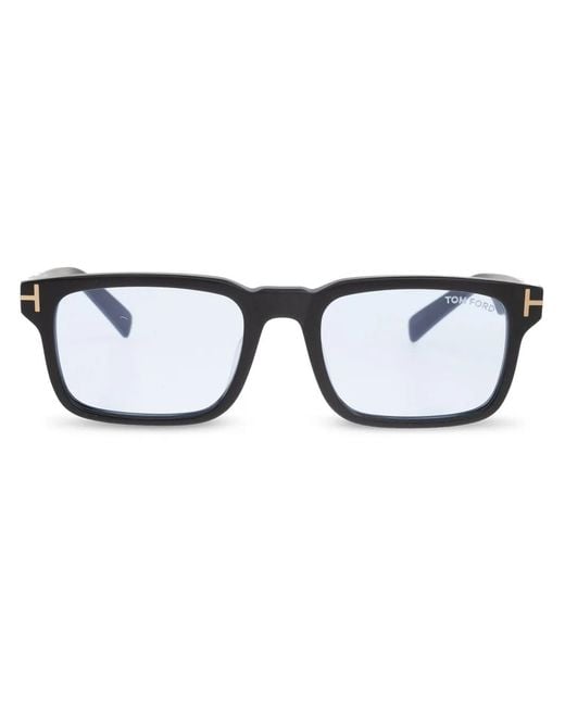 Tom Ford Black Square-Frame Sunglasses for men