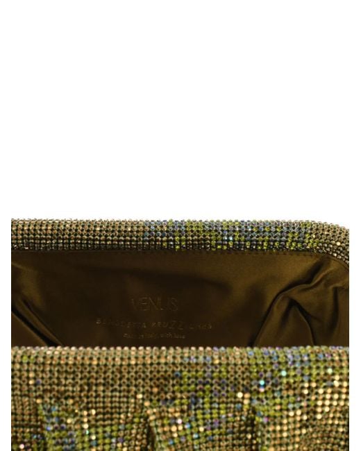 Sac Venus La Grande À Ornements En Cristal Benedetta Bruzziches en coloris Green