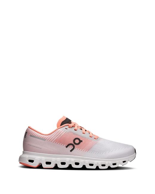 On Shoes Pink Cloud 6 Push Sneakers