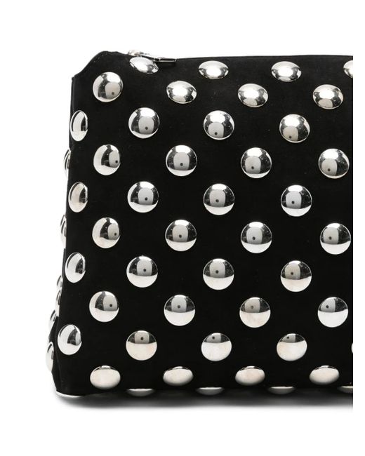 Khaite Lina Clutch Met Metalen Studs in het Black