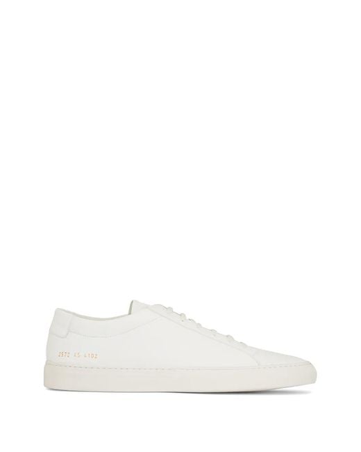 Common Projects White Leather Sneakers for men