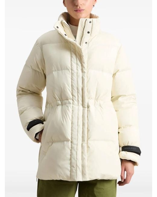 Woolrich Natural Alsea Puffer Jacket