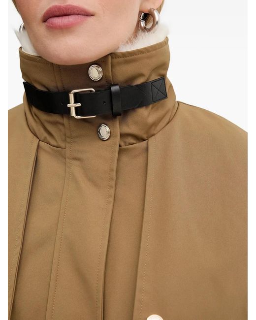 Morgan Natural Buckle Collar Jacket