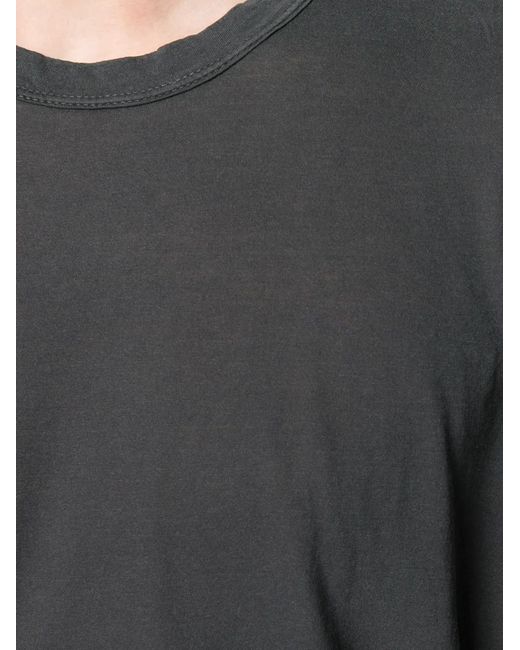 James Perse Black Crew-Neck T-Shirt for men