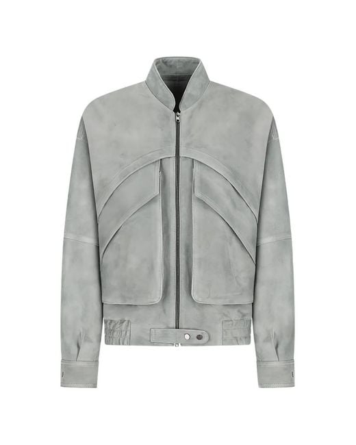 Chaqueta Con Bolsillos Salvatore Santoro de color Gray