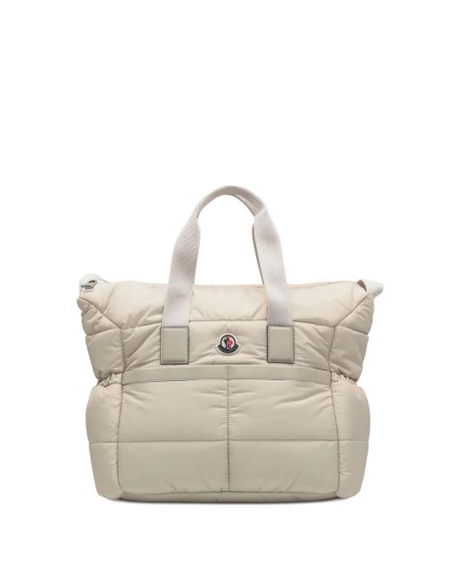 Moncler White Mommy Changing Bag